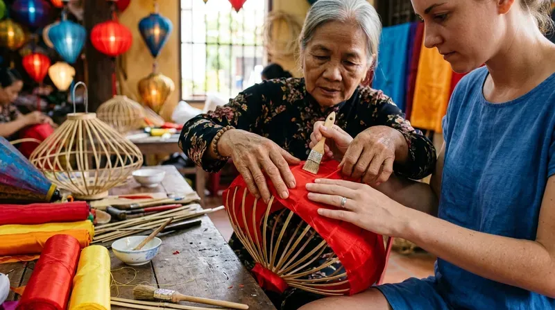 Step-by-Step: Inside a Hoi An Lantern Making Class