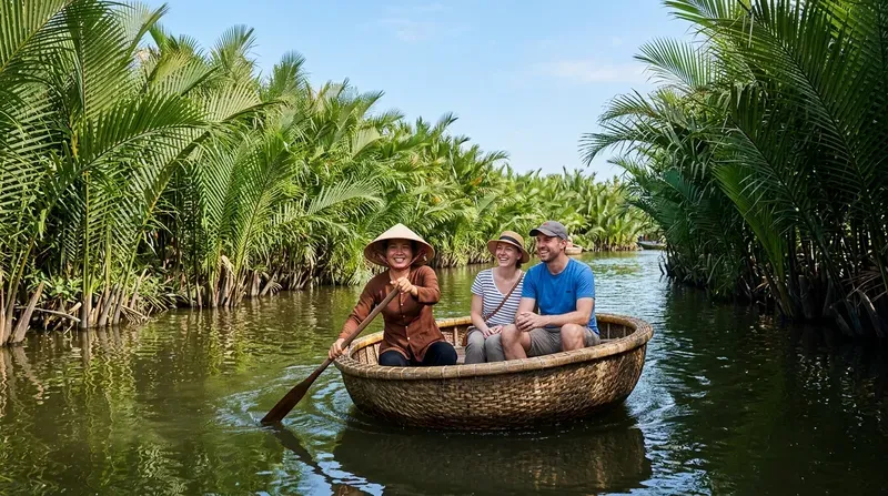 The Bay Mau Coconut Forest Basket Boat Experience