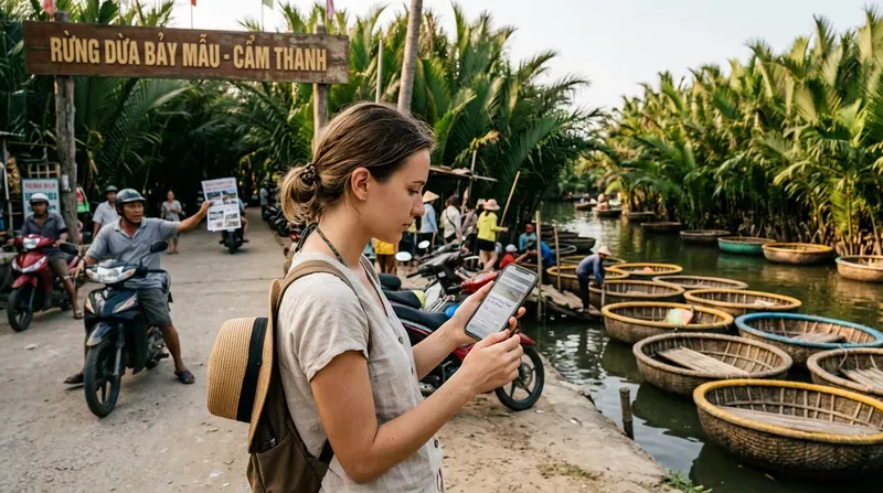 How to Avoid the Common Hoi An Basket Boat Scam