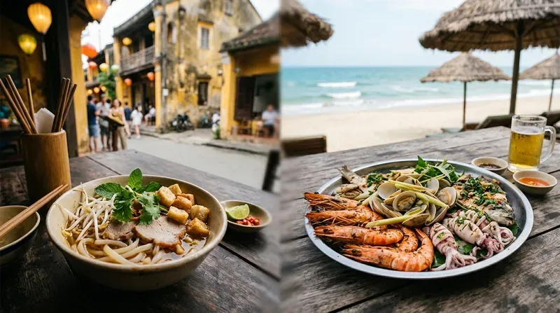 Cost Comparison: Hoi An Beach vs City Accommodations & Dining