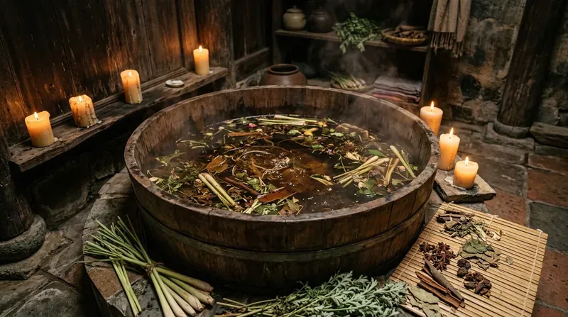 The Magic of a Traditional Vietnamese Herbal Bath