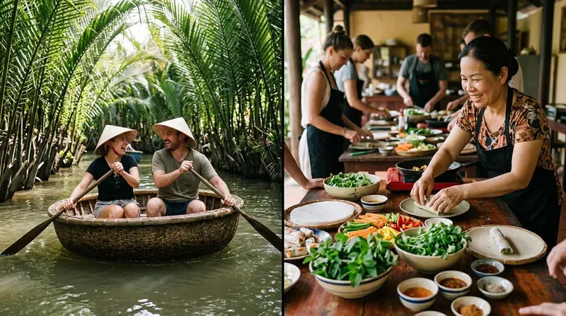 Upgrade Your Day: Hoi An Eco Tour and Papa's Cooking Class