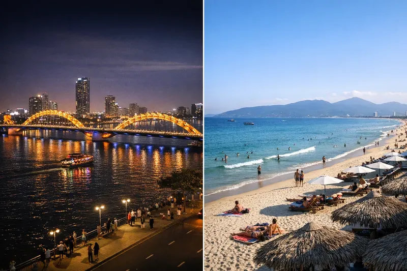 Han River Center vs My Khe Beach: Attractions, Accessibility, and Atmosphere