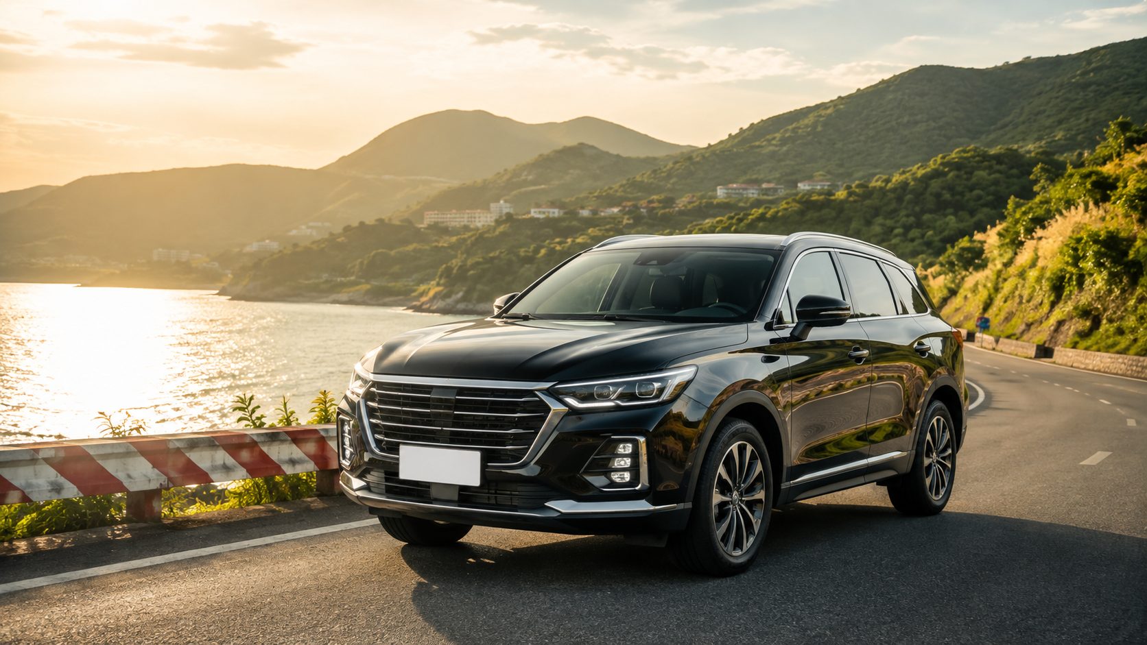 A comfortable premium vehicle, essential for a seamless dual-destination day trip in Central Vietnam.
