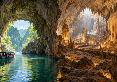 Phong Nha and Paradise Cave Tour: Two Caves in One Day