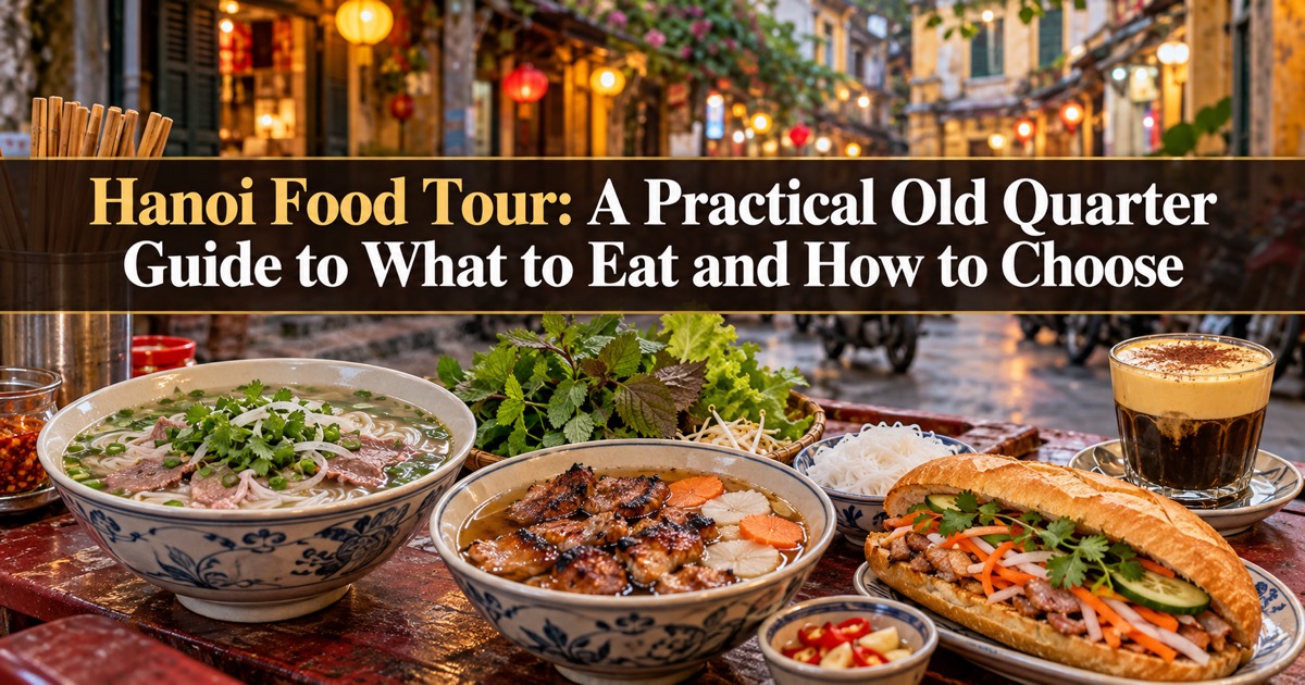 Hanoi Food Tour: A Practical Old Quarter Guide to What to Eat and How to Choose