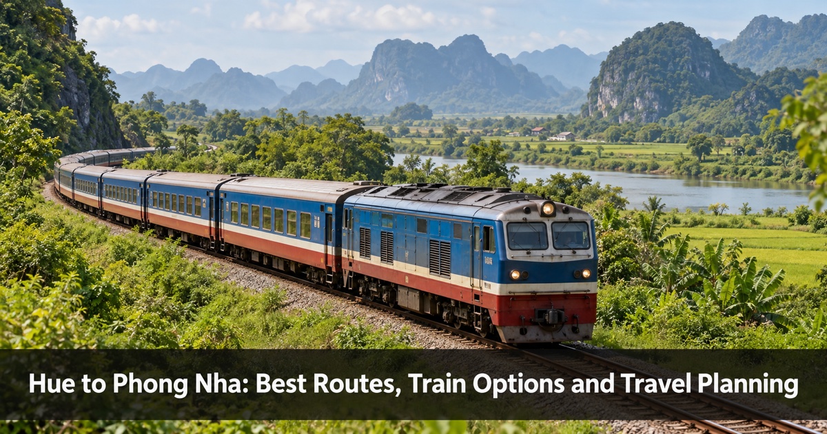 Hue to Phong Nha: Best Routes, Train Options and Travel Planning